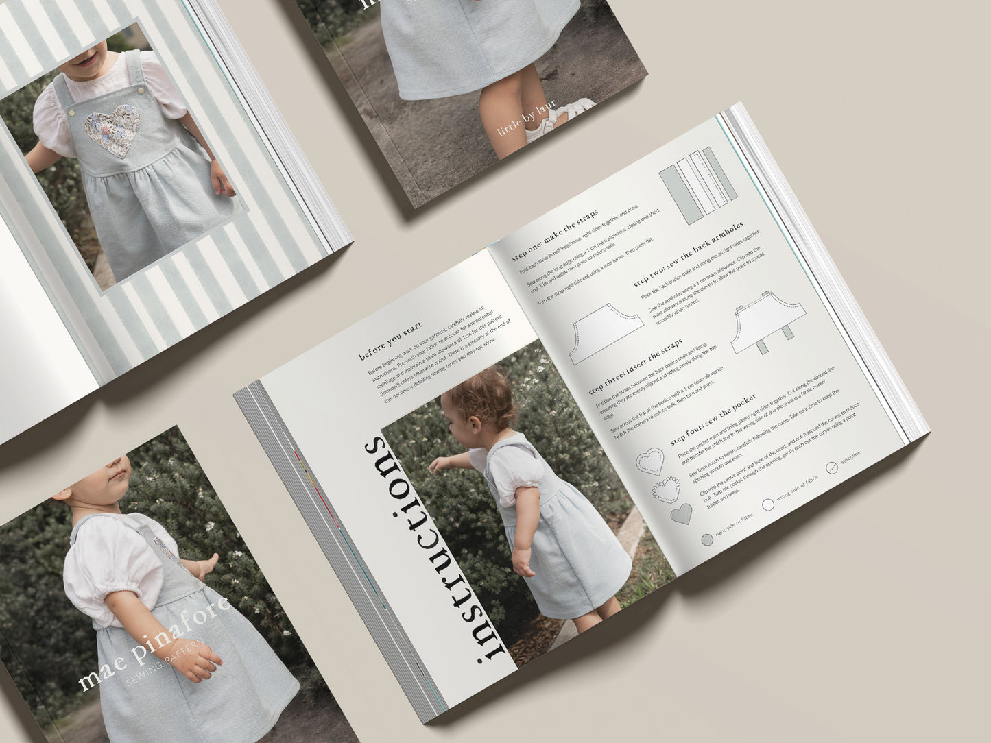 Mae Pinafore | PDF Sewing Pattern