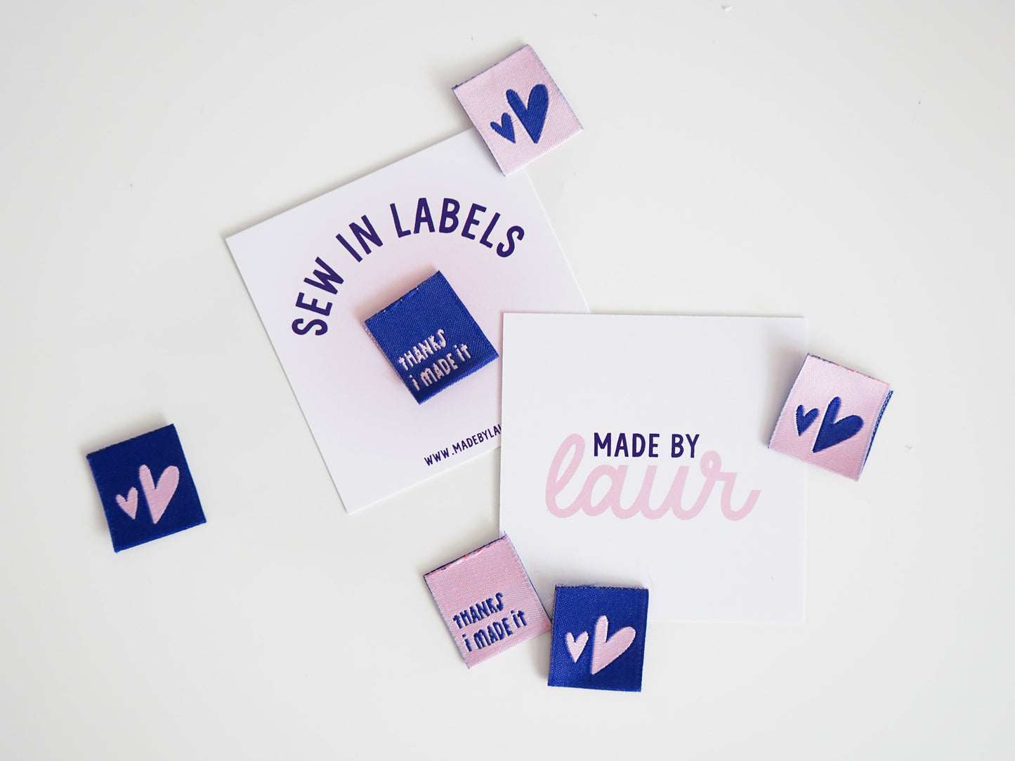 Thanks I made It | Sew In Labels – 10 Pack