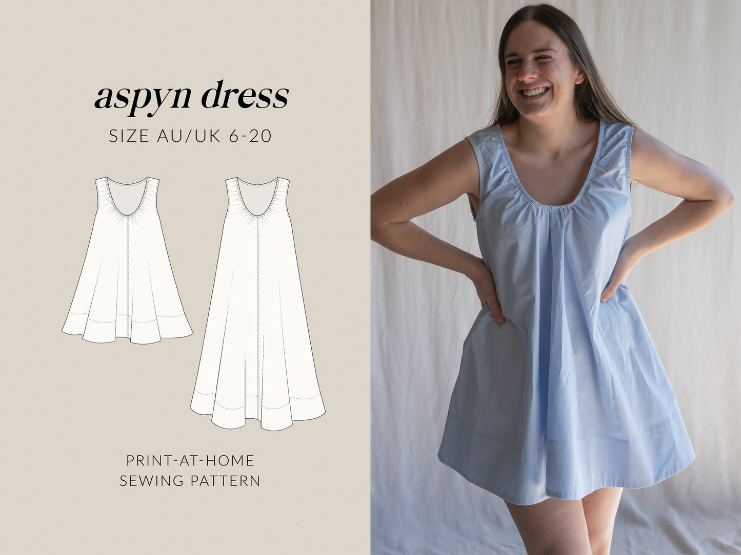 Aspyn Dress | PDF Sewing Pattern