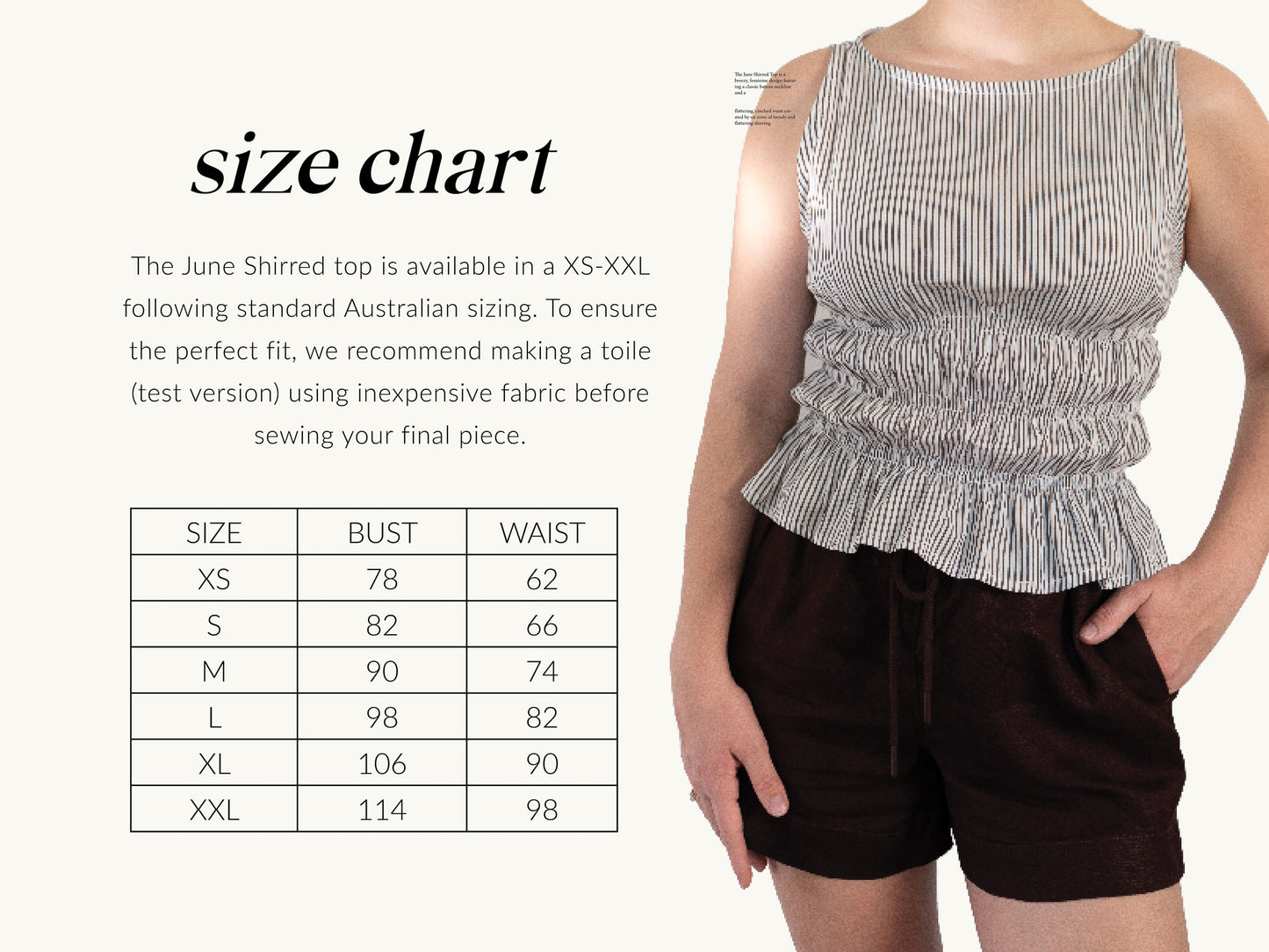 The June Top | Digital Sewing Pattern