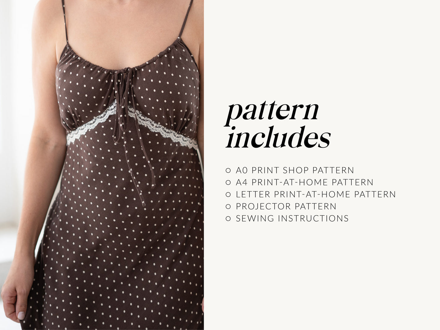 Sabrina Slip | PDF Sewing Pattern