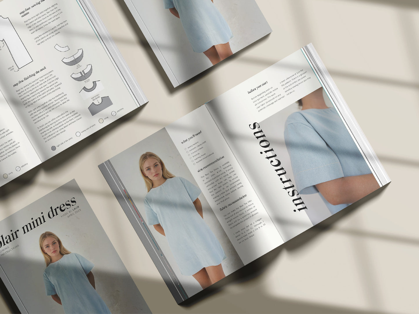 Blair Tee Mini Dress | Digital Sewing Pattern