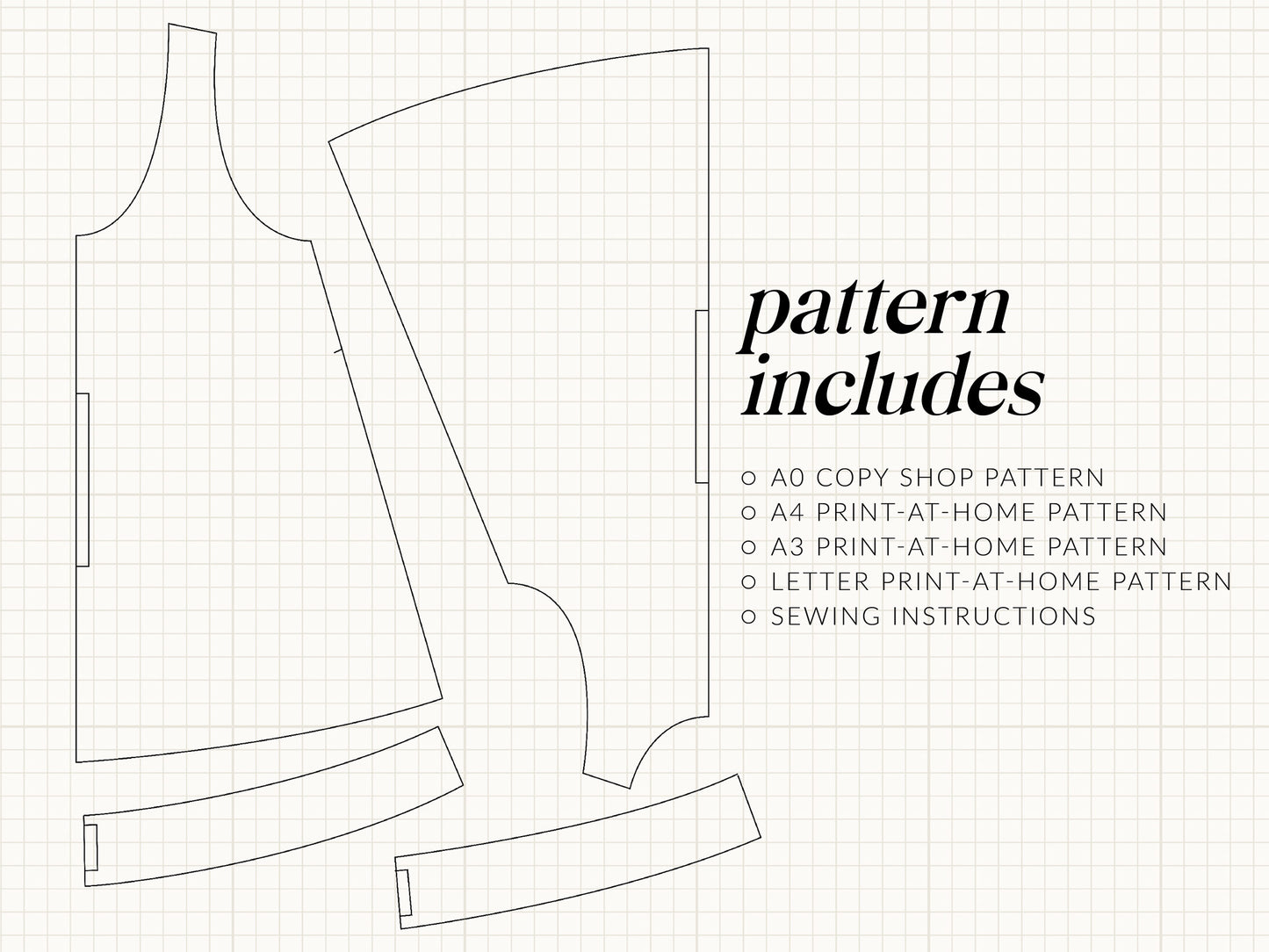 Camille Mini Dress | Digital Sewing Pattern