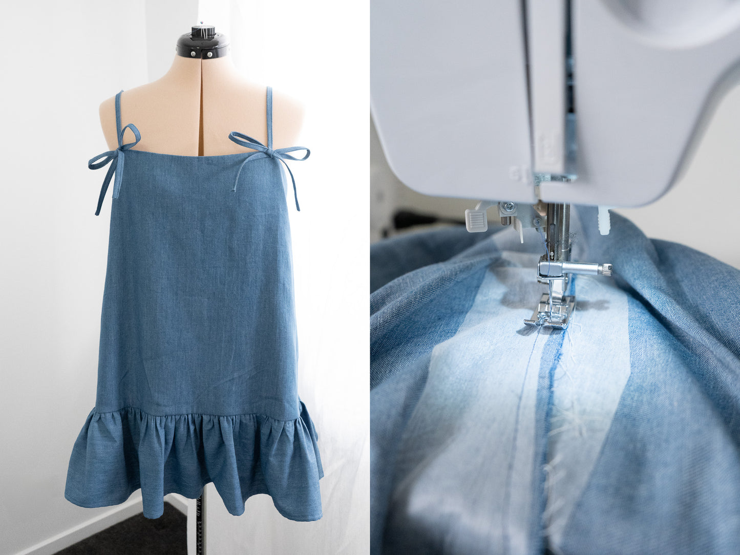 Ruffle Mini Dress | Digital Sewing Pattern
