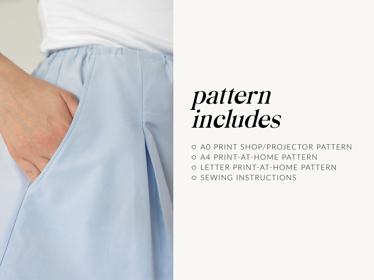 Sera Shorts | PDF Sewing Pattern