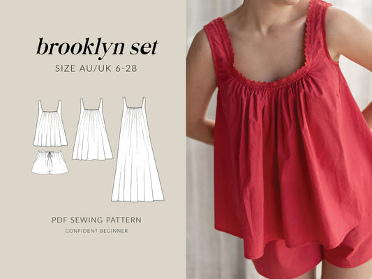 Brooklyn Set | PDF Sewing Pattern
