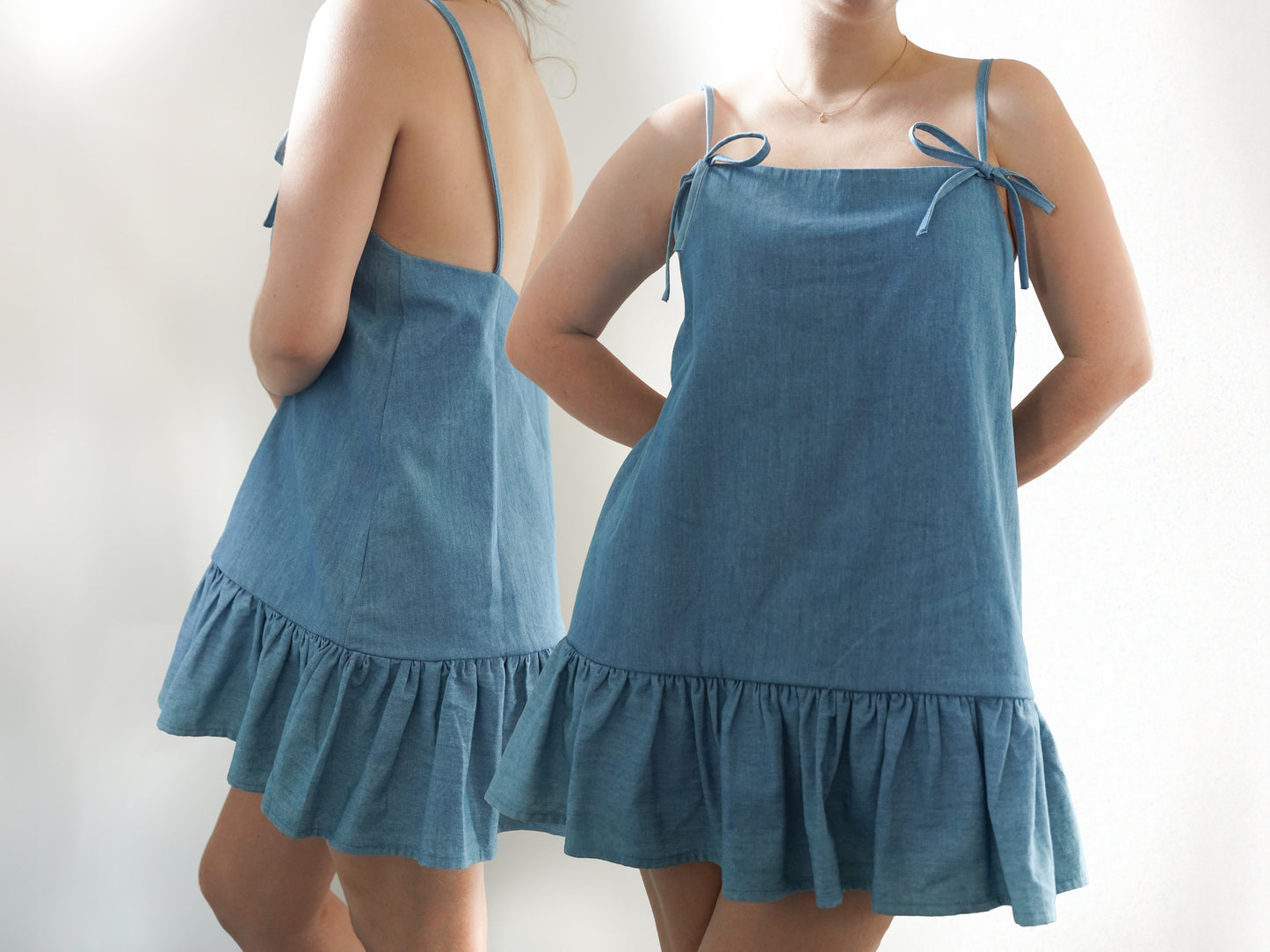 Ruffle Mini Dress | Digital Sewing Pattern