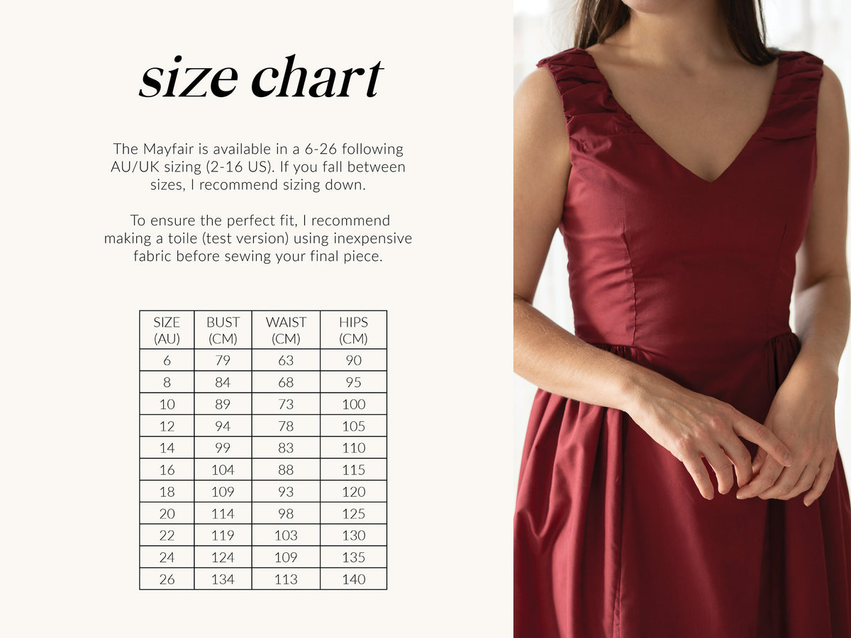 Mayfair Dress | PDF Sewing Pattern