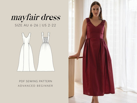 Mayfair Dress | PDF Sewing Pattern