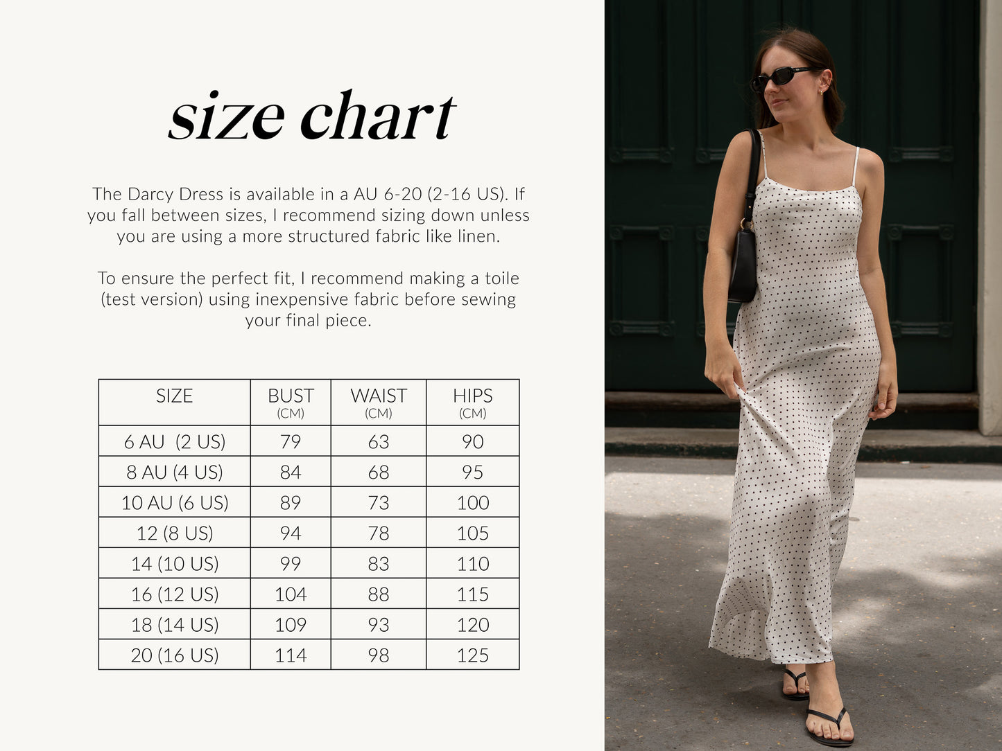 Darcy Bias Slip Dress | PDF Sewing Pattern