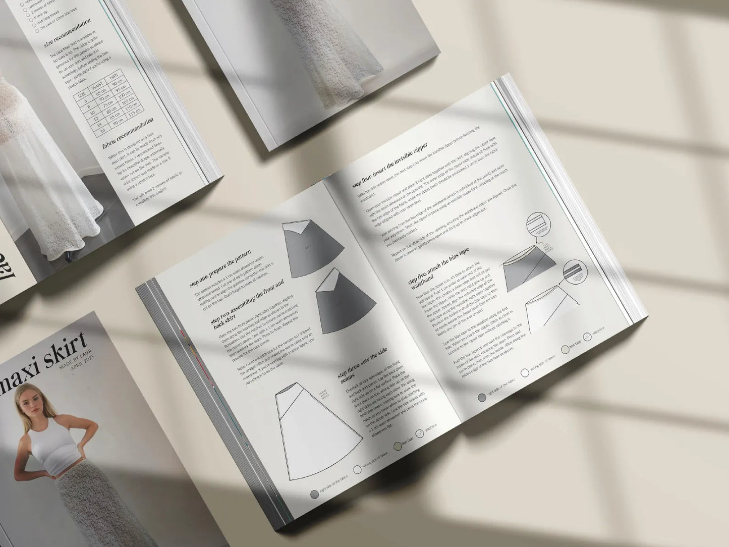 Lace Maxi Skirt | Digital Sewing Pattern