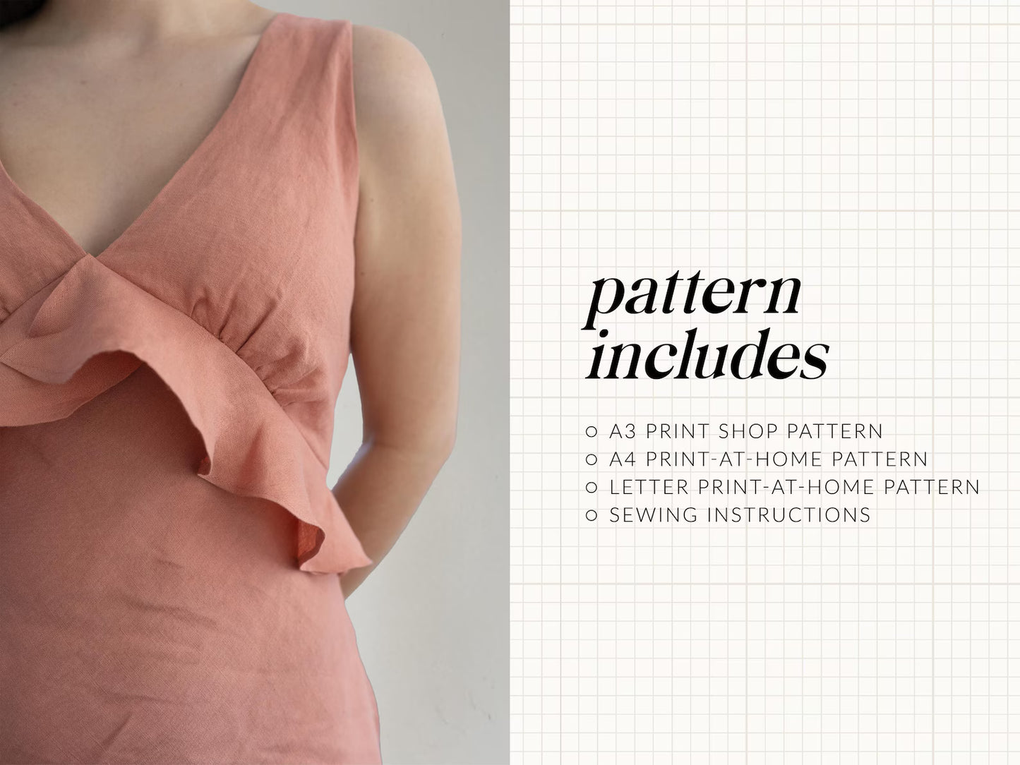 The Flounce Sun Dress | Digital Sewing Pattern