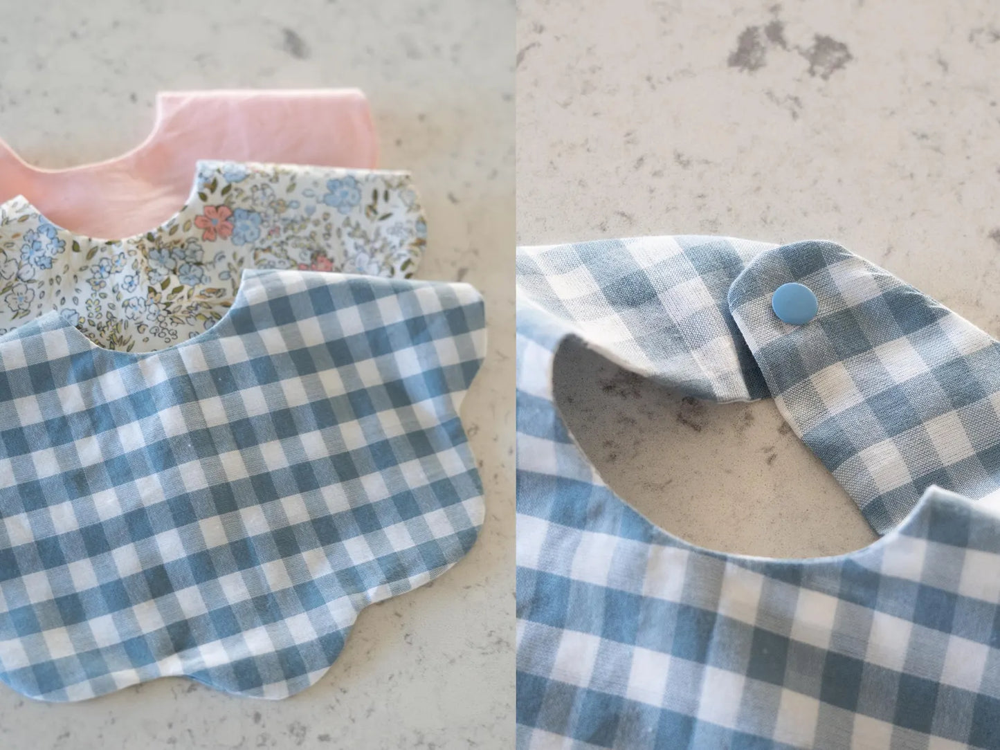 Scalloped Edge Bib | Digital Sewing Pattern